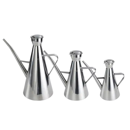 Elegant Stainless Steel Oiler 350ML 500ML 1000ML 3 Sizes to Choose From Practical and Durable 