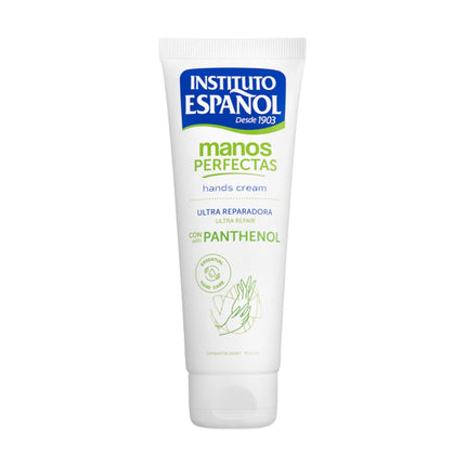 INSTITUTO ESPAÑOL Crema de Manos ultra reparadora con Pantenol Manos Perfectas 75 ml