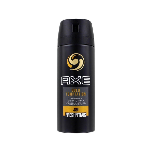 AXE GOLD TEMPTATION 48H Fresh Body Spray Fragancia para hombres 150ml