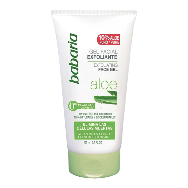 Babaria Exfoliating Facial Gel Aloe Vera Facial Cleanser 150 ml 