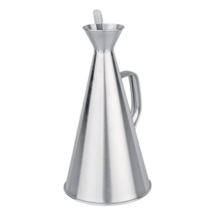 Oiler with Anti-Drip System made of Stainless Steel Elegant Oil Dispenser Anti-Drip Dishwasher Safe 250 ml, 500 ml, 750 ml and 1000 ml 