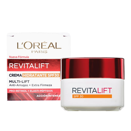 L'OREAL PARIS REVITALIFT crema de día anti-arrugas SPF30 Cremas Antiarrugas y Antiedad - Tratamiento Facial Reafirmante 50 ml