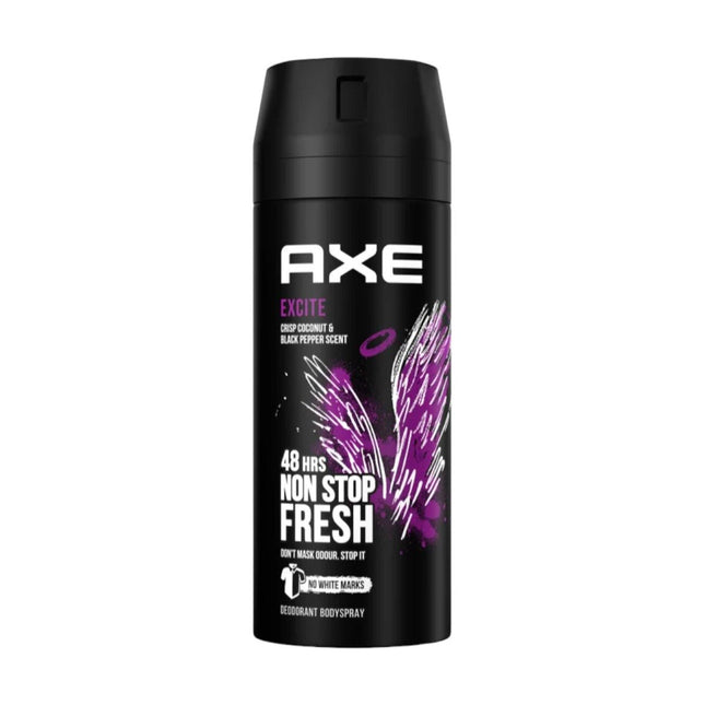 AXE Excite 48H Fresh Deodorant Body Spray Fragrance for Men 150ml 