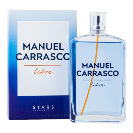 MANUEL CARRASCO Libre es como la personalidad un aroma fresco, cautivador e irresistible 100 ml