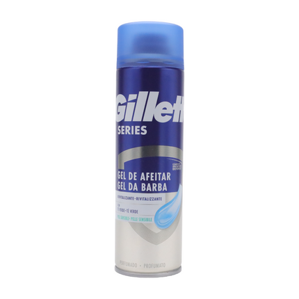 GILLETTE Gel de Afeitar Revitalizante Indicado para Piel sensible