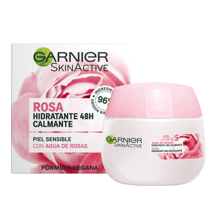 GARNIER 48 h Hydra Crema Hidratante calmante para Pieles Secas a Muy Secas y sensibles 50 ml