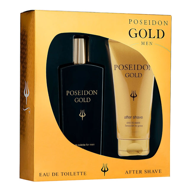 POSEIDON Gold Men Estuche Eau de toilette para hombre 100 ml