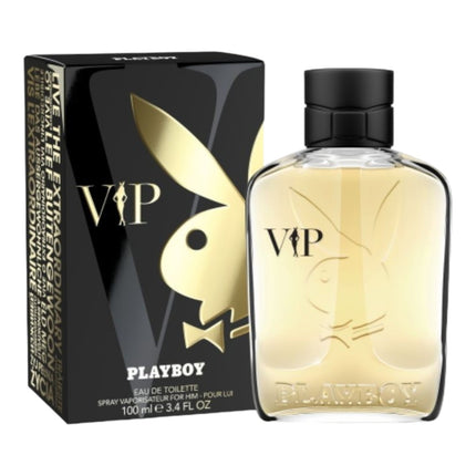 VIP Playboy Eau de Toilette spray Fragranza Maschile Colonia para hombre 100 ml