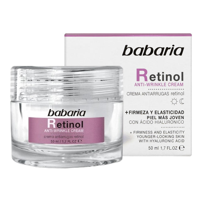 Babaria Crema facial antiarrugas Retinol 50 ml