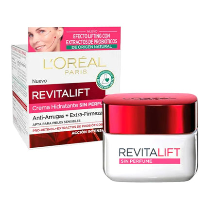 L'ORÉAL PARIS Revitalift Day Fragrance Free | 50ML Firming and anti-wrinkle day cream 