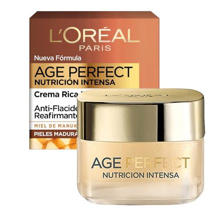 L'OREAL PARIS AGE PERFECT NUTRICION INTENSA crema día reparador Jalea Real Cremas Antiarrugas y Antiedad 50ml