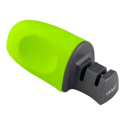 Knife Sharpener Manual Knife Sharpener with Silicone Handle 