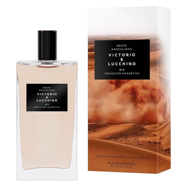 Victorio & Lucchino Perfume de Aguas masculinas Nº3 Seducción Magnética eau de toilette natural spray 150 ml