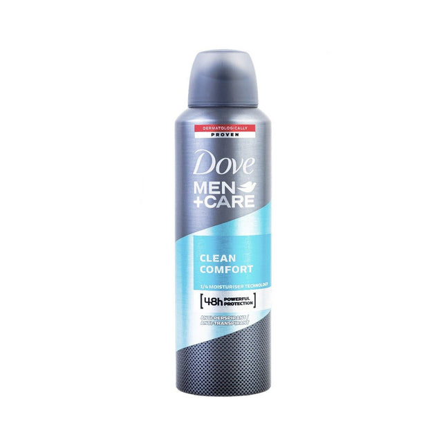 Dove Men + care 48h Alcohol-Free Spray with 1/4 Moisturizing Cream for Men 200 ml 