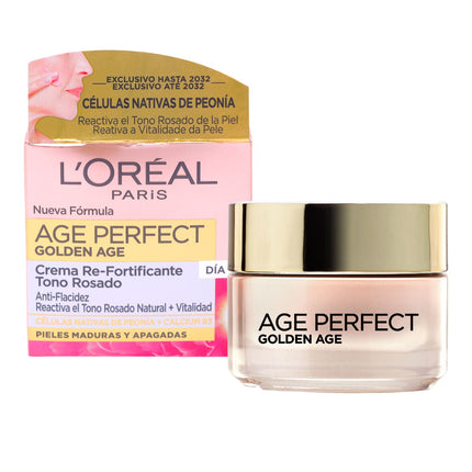 L'OREAL PARIS Age Perfect Golden Age Crema de día fortificante piel madura y apagada 50 ml