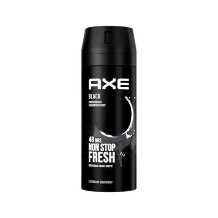 AXE Black 48H Fresh Body Spray Fragancia para hombres 150ml - El embalaje puede variar