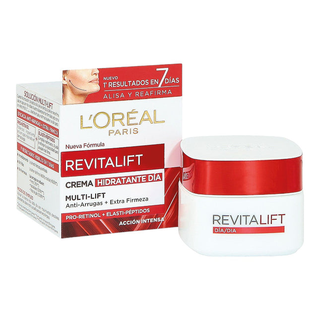 L'ORÉAL PARIS Dermo Expertise Revitalift Crema Día reafirmante y antiarrugas para todo tipo de pieles - 50 ml