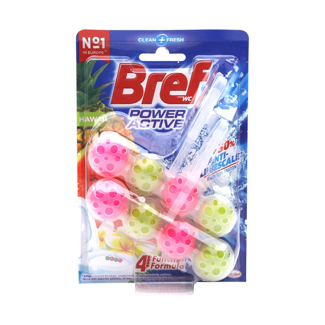 BREF Power Activ WC Disinfectant Hanger Hawaii Duplo - Packaging may vary