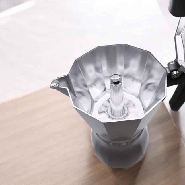 Moka Aluminum Coffee Maker for Induction 