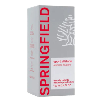 Springfield Sport Attitude Eau de Toilette para Hombre Perfume para hombre 100 ml