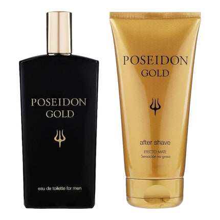 POSEIDON Gold Men Estuche Eau de toilette para hombre 100 ml