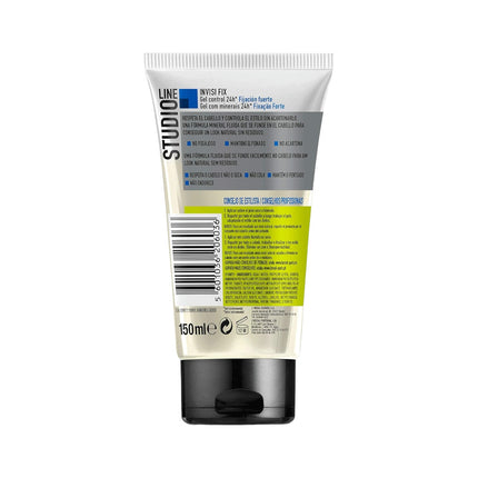 L'ORÉAL PARIS Studio Line  Invisi Fix Gel Fijación Fuerte Gel fijador de cabello control 24H Gomina para el pelo150 ml