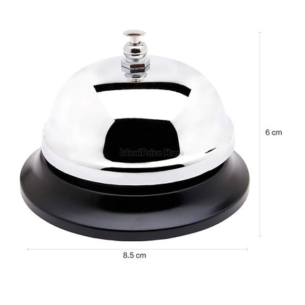 Steel bell, Reception bell, Kitchen, Traditional, Classic, Table service, Waiter 