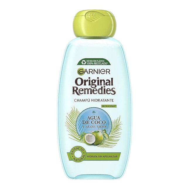 GARNIER ORIGINAL REMEDIES Champú agua coco y aloe 300 ml