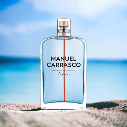 MANUEL CARRASCO Libre es como la personalidad un aroma fresco, cautivador e irresistible 100 ml