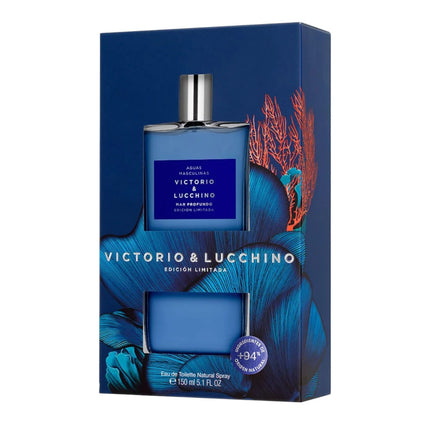 VICTORIO & LUCCHINO Aguas masculinas victorio & lucchino mar profundo Eau de parfum para hombre 150 ml