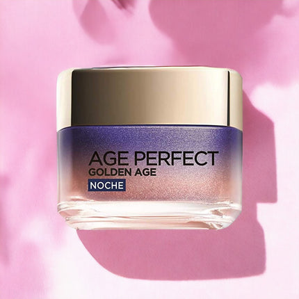 L'OREAL PARIS Age Perfect Golden Age Crema de noche fortificante piel madura y apagada 50 ml