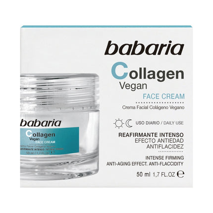 Babaria Crema facial reafirmante Colágeno Vegano 50 ml