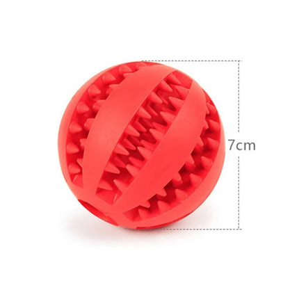 Interactive rubber balls for dogs and cats, pet toys, puppy balls, food cleaning toys 