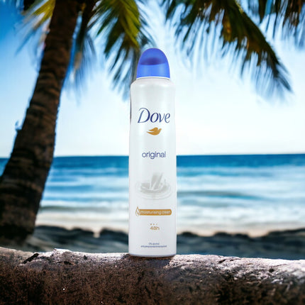 DOVE Original 48h Deodorant Spray 0% Alcohol for Women 250 ml 