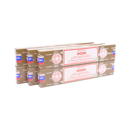 Satya Pack of 12 boxes 15g of Oodh Incense 