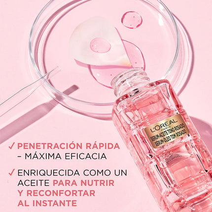 L'ORÉAL PARIS Age Perfect Golden Age sérum-aceite tono rosado Anti-flacidez Nutrición & Luminosidad dosificador para pieles maduras, secas y apagadas 30 ml