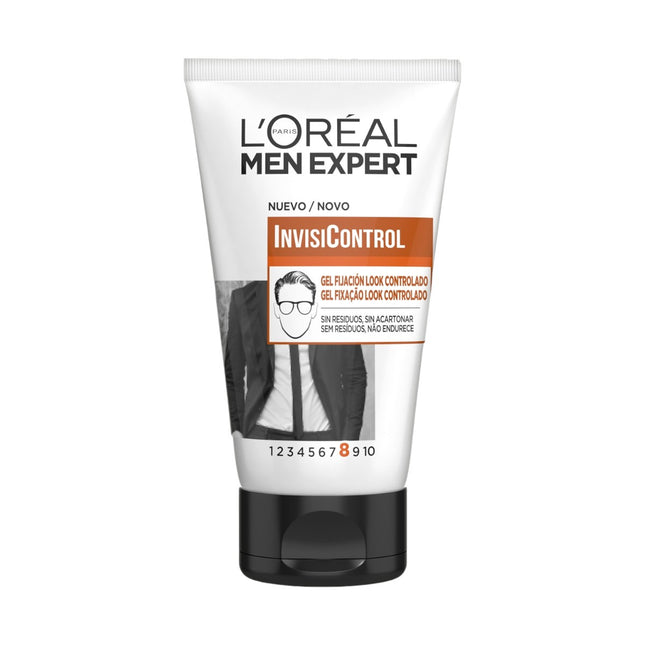 L'OREAL PARIS MEN EXPERT InvisiControl controlled look hold gel tube 150 ml 