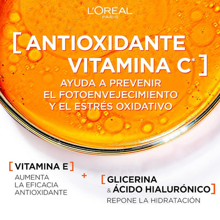 L'OREAL PARIS Revitalift Clinical Crema Hidratante Anti-UV SPF50+ Diario con Vitamina C 50 ml