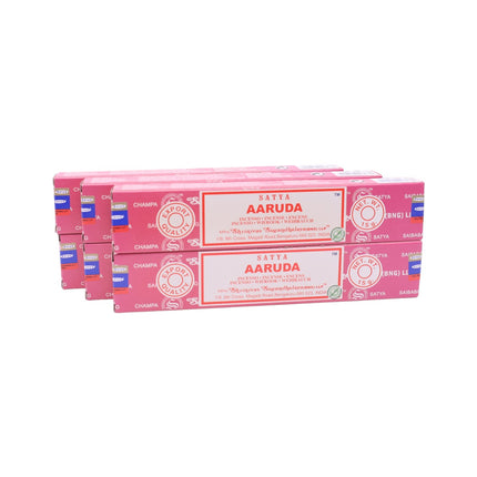 Satya Pack of 12 boxes 15g of Aaruda Incense 