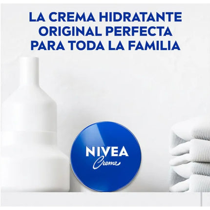 NIVEA Creme crema hidratante universal todo tipo de pieles lata para dejar la piel suave y flexible