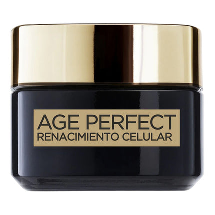 L'ORÉAL PARIS Age Perfect renacimiento celular crema revitalizante ilumina alisa y retonifica Día para pieles maduras y desvitalizadas 50 ml