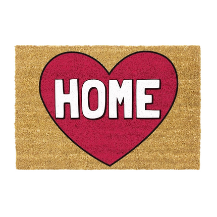 Doormat for Home Entrance Door Non-Slip Rubber Base 100% Natural Coconut Fiber Material Home Decoration 40 x 70 cm Original and Fun Coconut Fiber Mat 