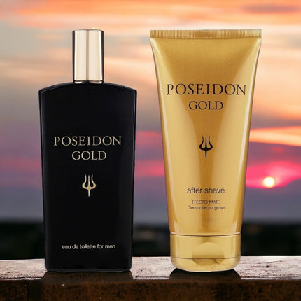 POSEIDON Gold Men Estuche Eau de toilette para hombre 100 ml