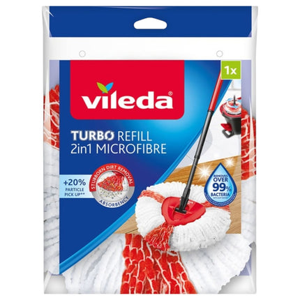 VILEDA Turbo 2 en 1 fregona microfibra recambio