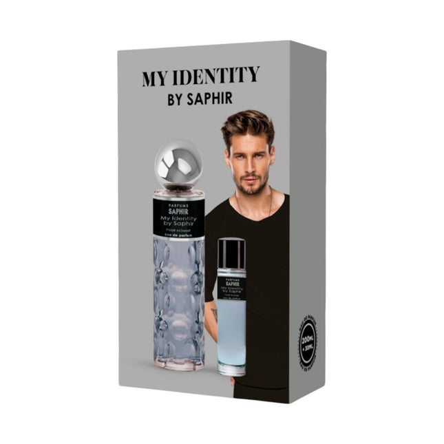 PARFUMS SAPHIR My Identity by Saphir Estuche Eau de parfum para hombre 200 ml + 30 ml