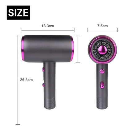 Mayou hair dryer, hair dryer with cable with 4 speeds, 2 cold air and 2 hot air, professional hair dryers 