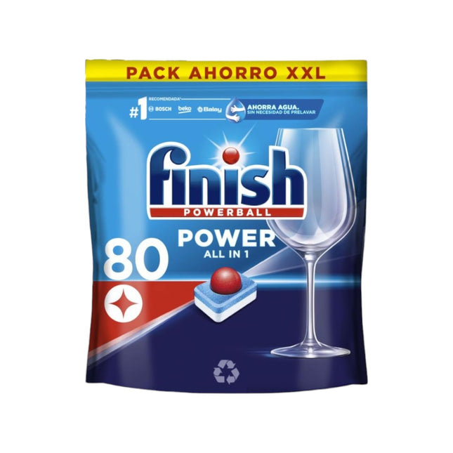 FINISH ALL IN 1 80-Tab Dishwasher 