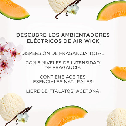 AIR WICK Essential Oils electric air freshener Summer Delights refill 2 units 19ml 