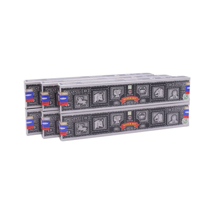 Satya Pack of 12 boxes 15g of Super Hit Incense 