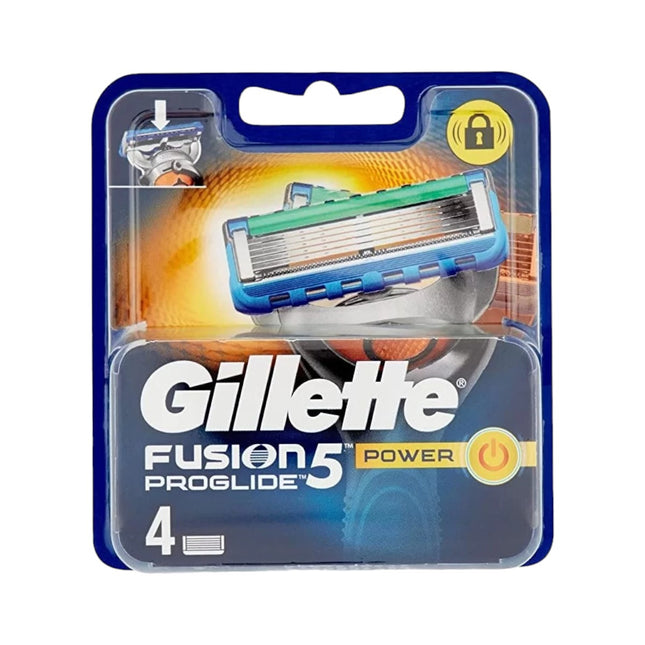 Gillette Fusion 5 Proglide Power Charger 4 Units 